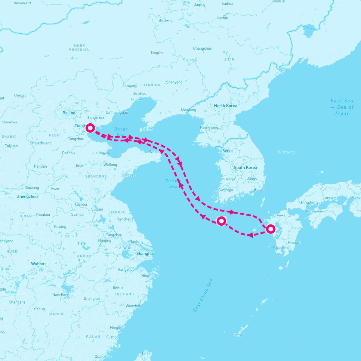 5 Night Nagasaki & Jeju (Beijing Roundtrip)