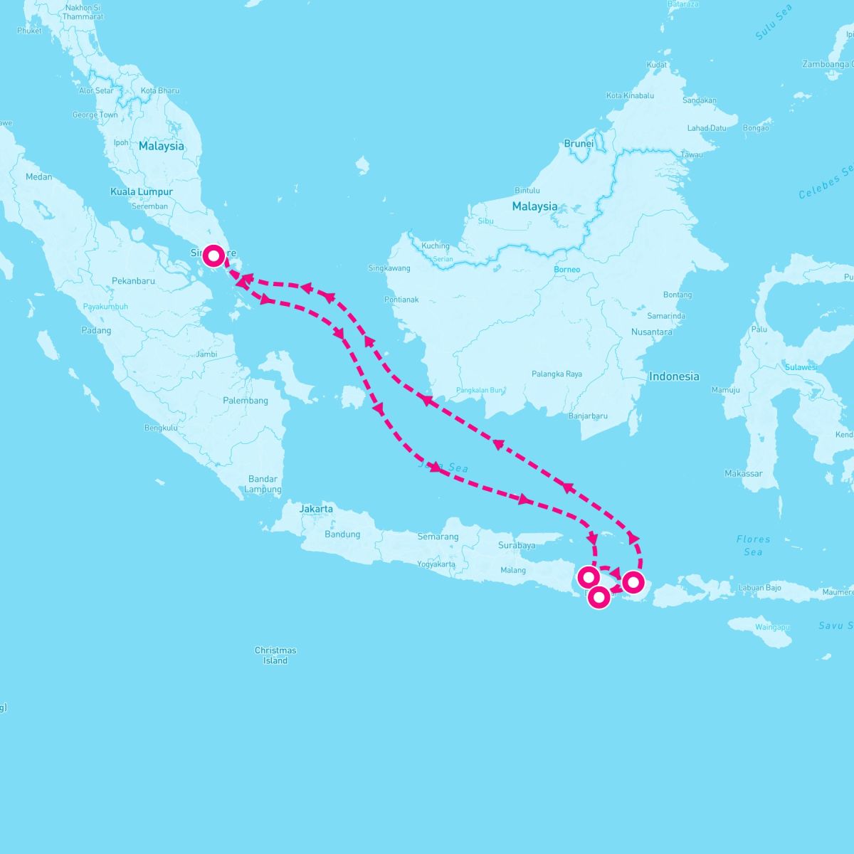 8 Night Bali Adventure Holiday Voyage (Singapore Roundtrip)