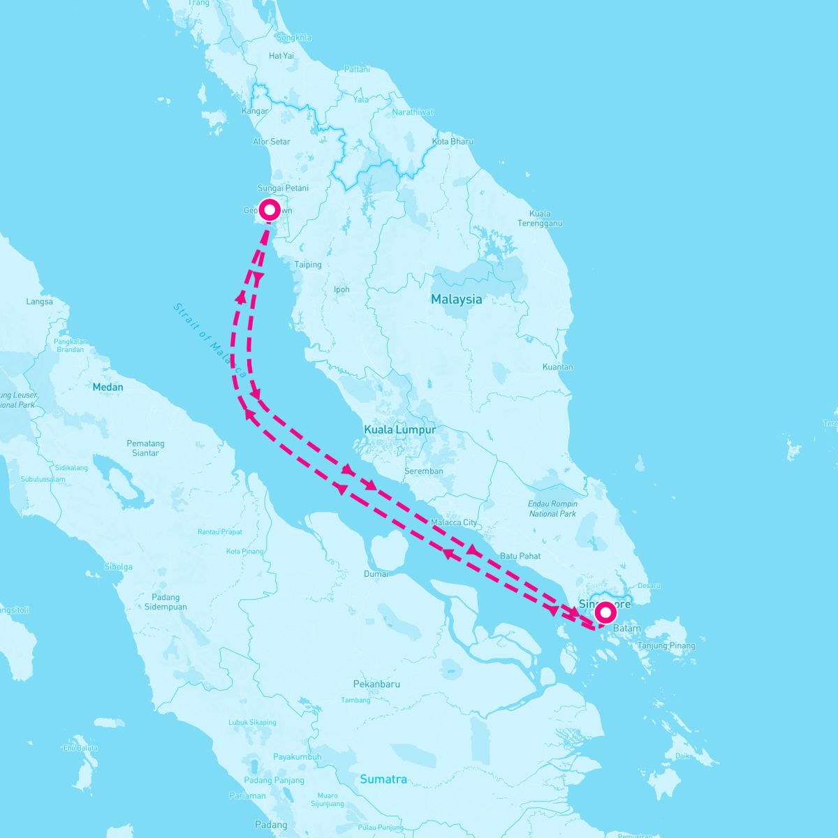 3 Night Penang (Singapore Roundtrip)