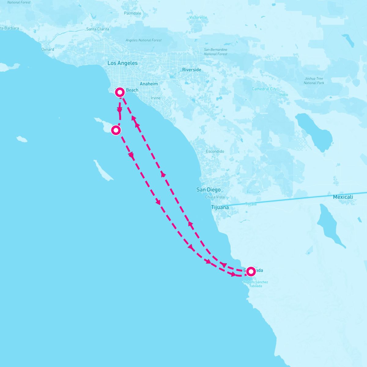 4 Night Catalina & Ensenada (Los Angeles Roundtrip)