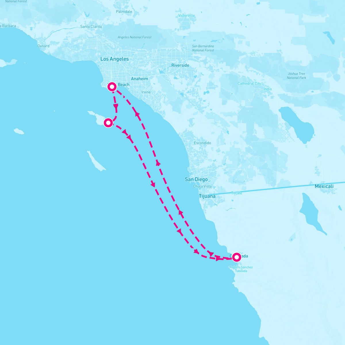 4 Night Catalina & Ensenada (Los Angeles Roundtrip)