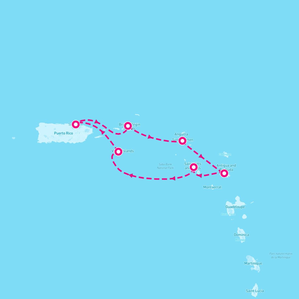 7 Night Southern Caribbean (San Juan Roundtrip)