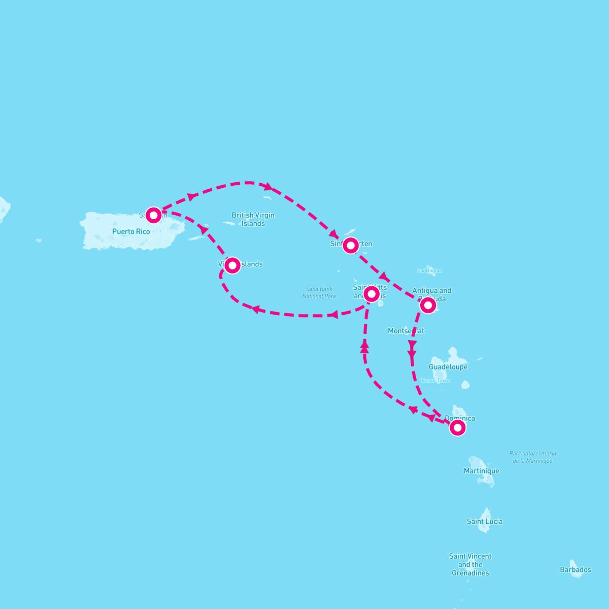 7 Night Southern Caribbean (San Juan Roundtrip)