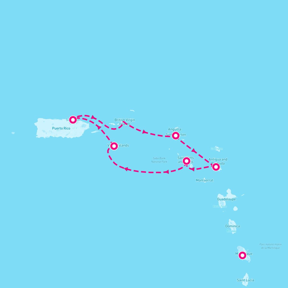 7 Night Southern Caribbean (San Juan Roundtrip)