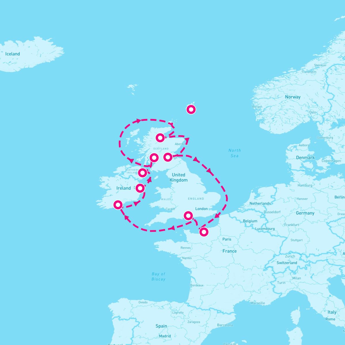 12 Night British Isles (Southampton Roundtrip)