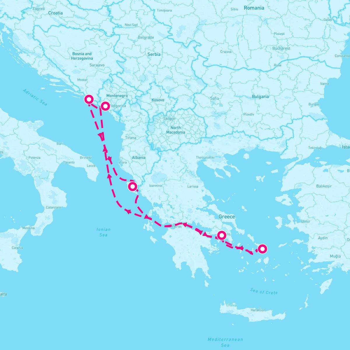 7 Night Corfu Dubrovnik & More (Athens Roundtrip)