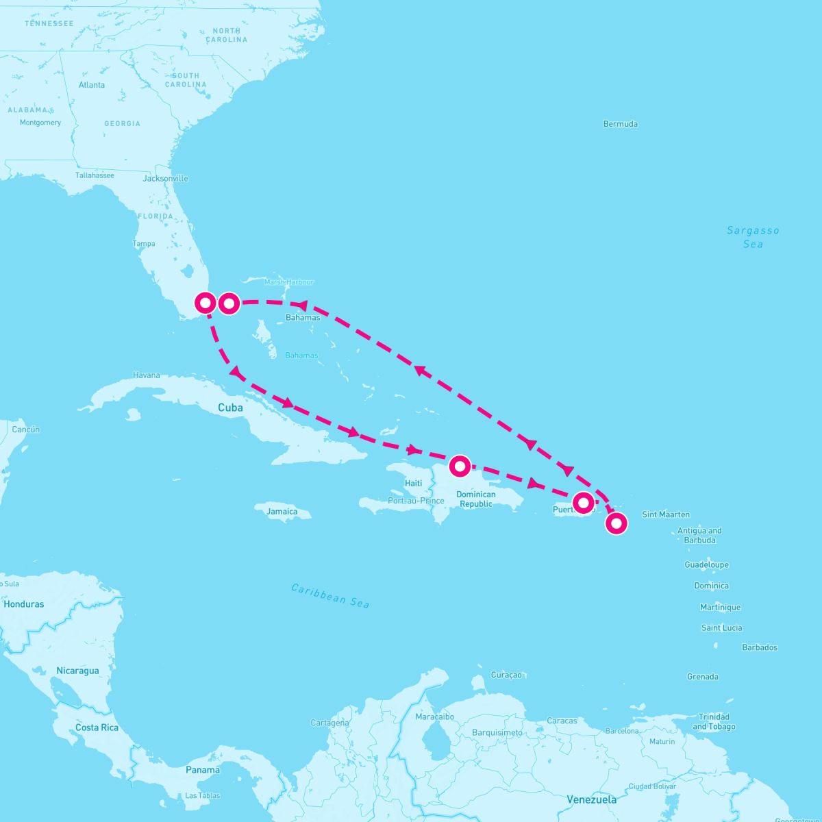 8 Night Puerto Rican Nights & St. Croix Delights (Miami Roundtrip)