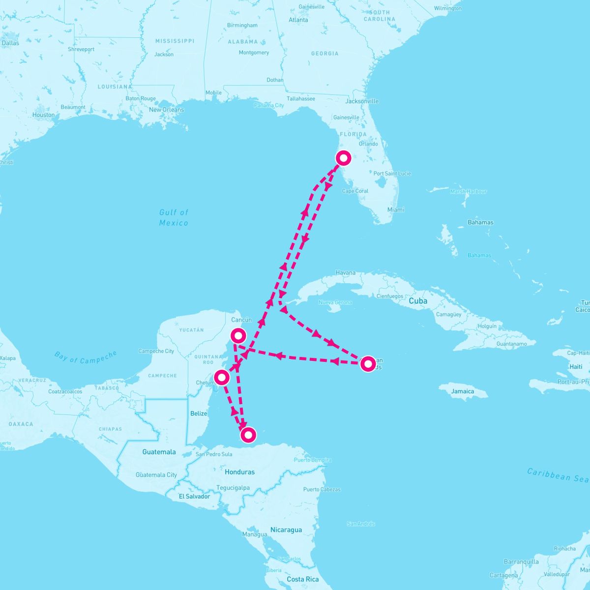 8 Night Western Caribbean (Tampa Roundtrip)