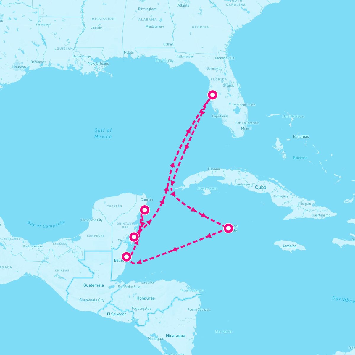 8 Night Western Caribbean (Tampa Roundtrip)