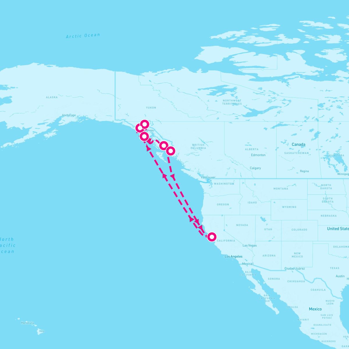 10 Night Inside Passage With Glacier Bay National Park (San Francisco Roundtrip)