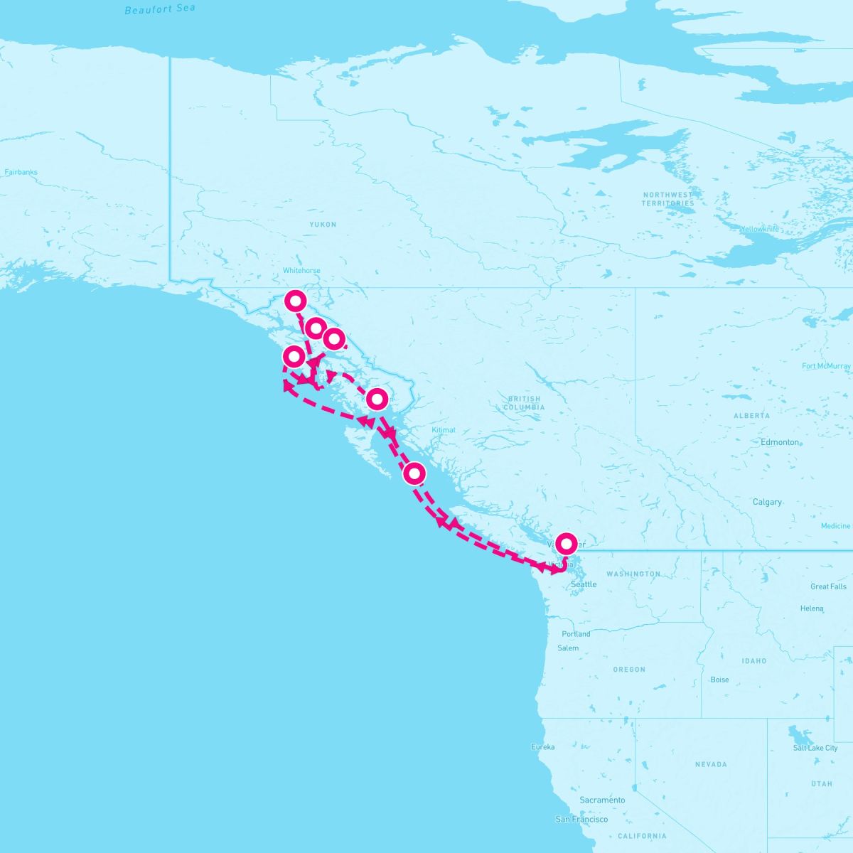 7 Night Alaska Inside Passage (Vancouver Roundtrip)
