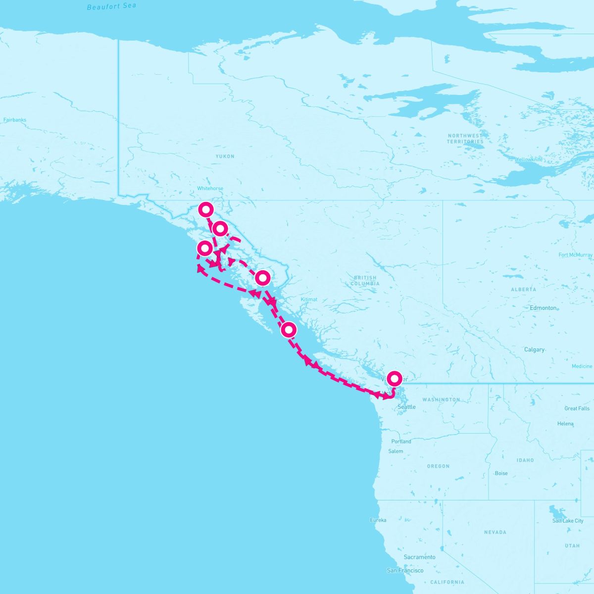 7 Night Alaska Inside Passage (Vancouver Roundtrip)