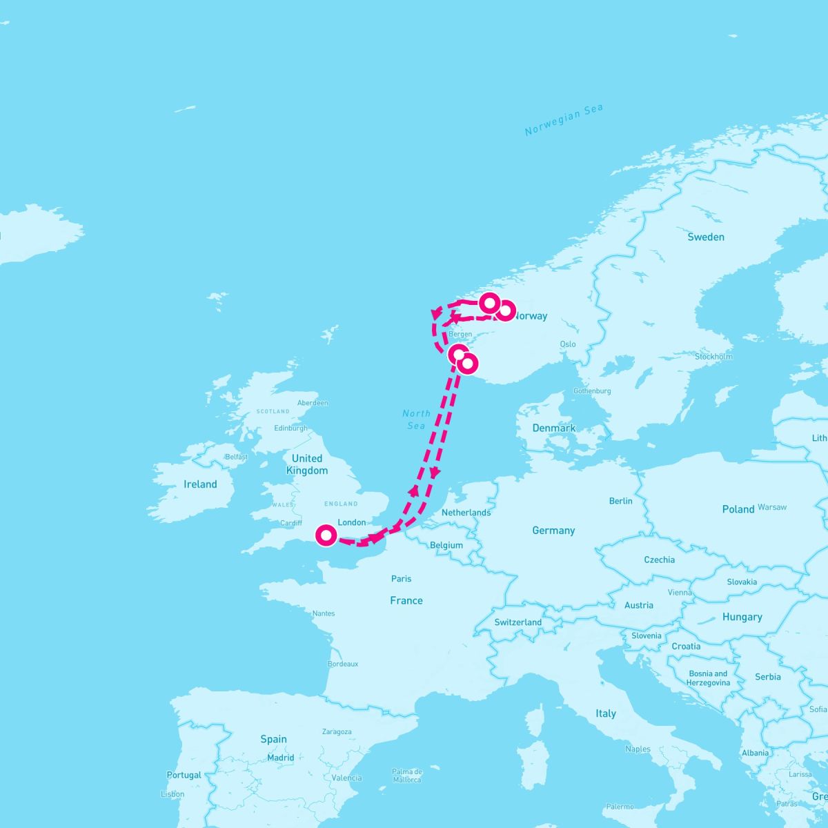 7 Night Norwegian Fjords (Southampton Roundtrip)