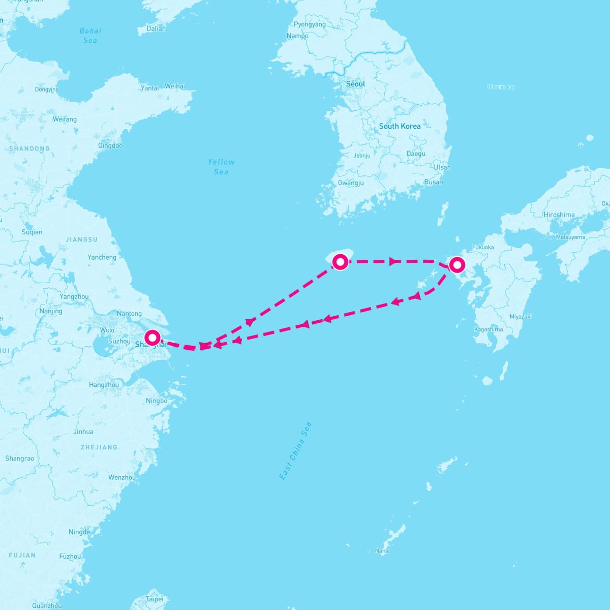 4 Night Jeju & Sasebo (Shanghai Roundtrip)