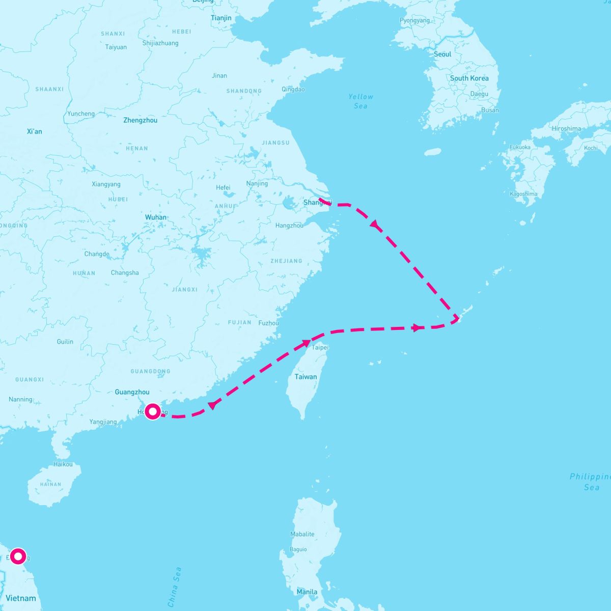 4 Night Hong Kong To Shanghai (Hong Kong To Shangai)