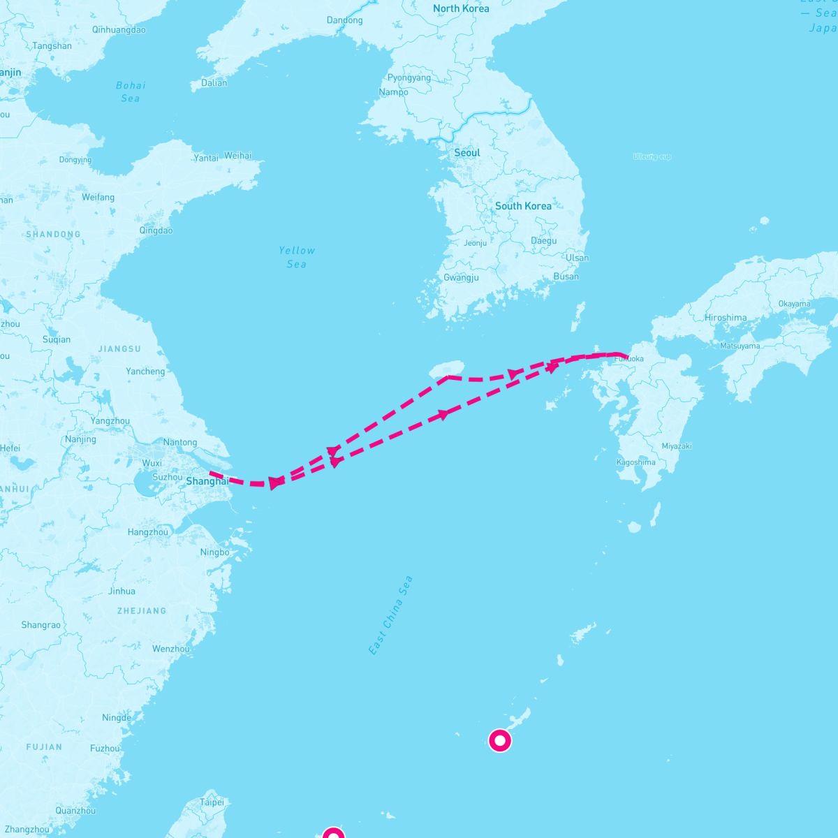 4 Night Jeju & Fukuoka (Shanghai Roundtrip)