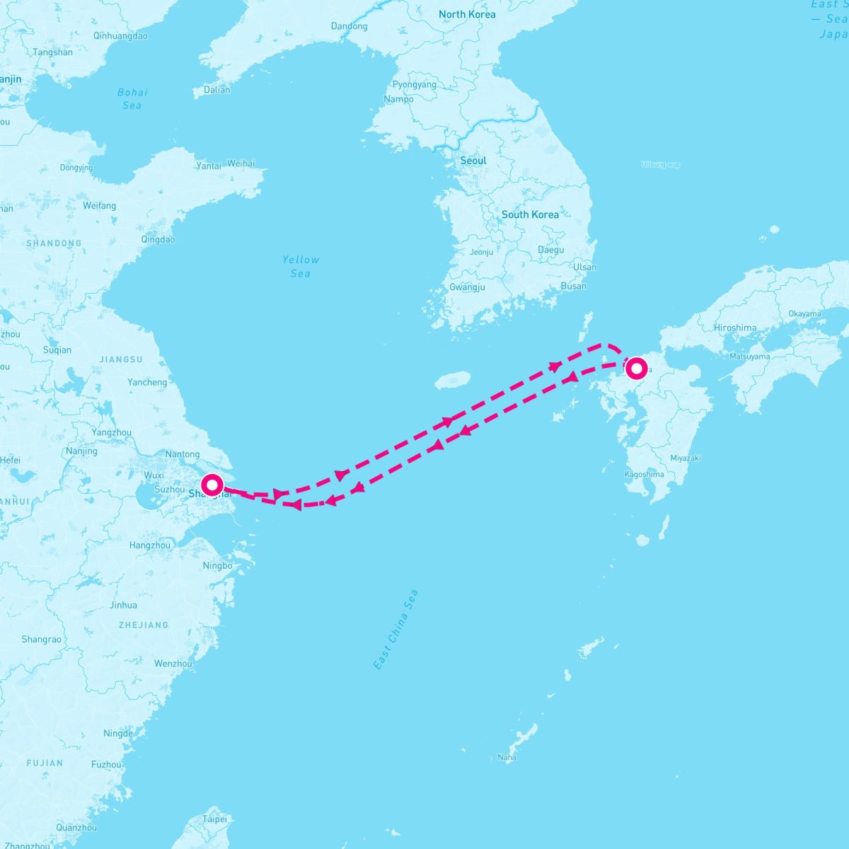 4 Night Best Of Fukuoka (Shanghai Roundtrip)
