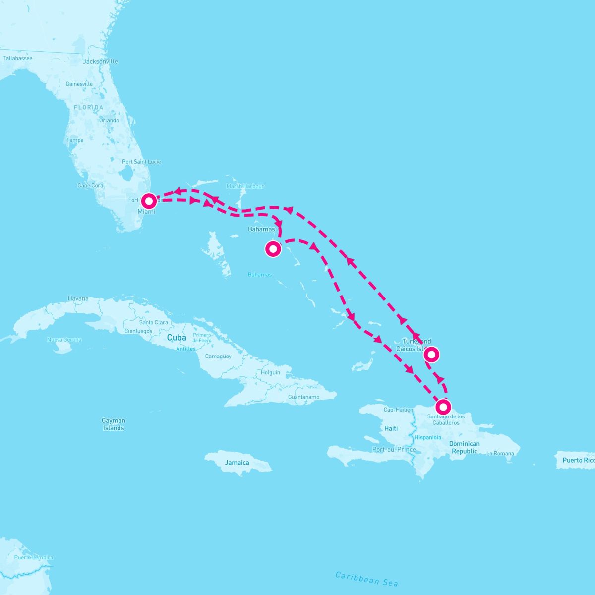 7 Night Eastern Caribbean With Bahamas (Ft. Lauderdale Roundtrip)