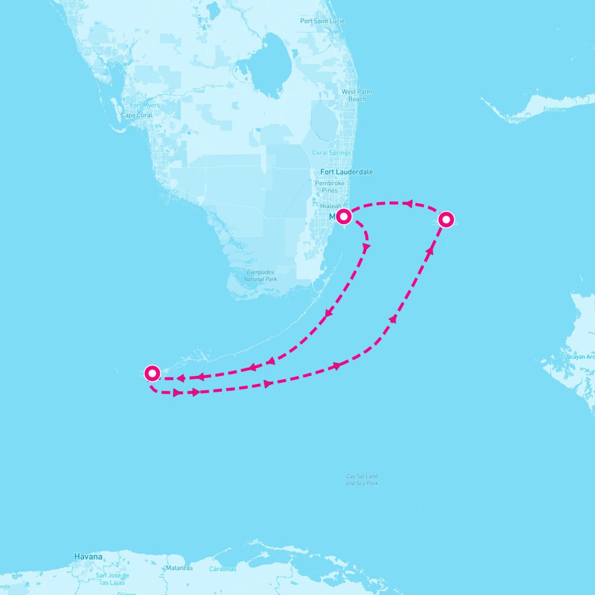 4 Night Fire & Sunset Soirees (Miami Roundtrip)