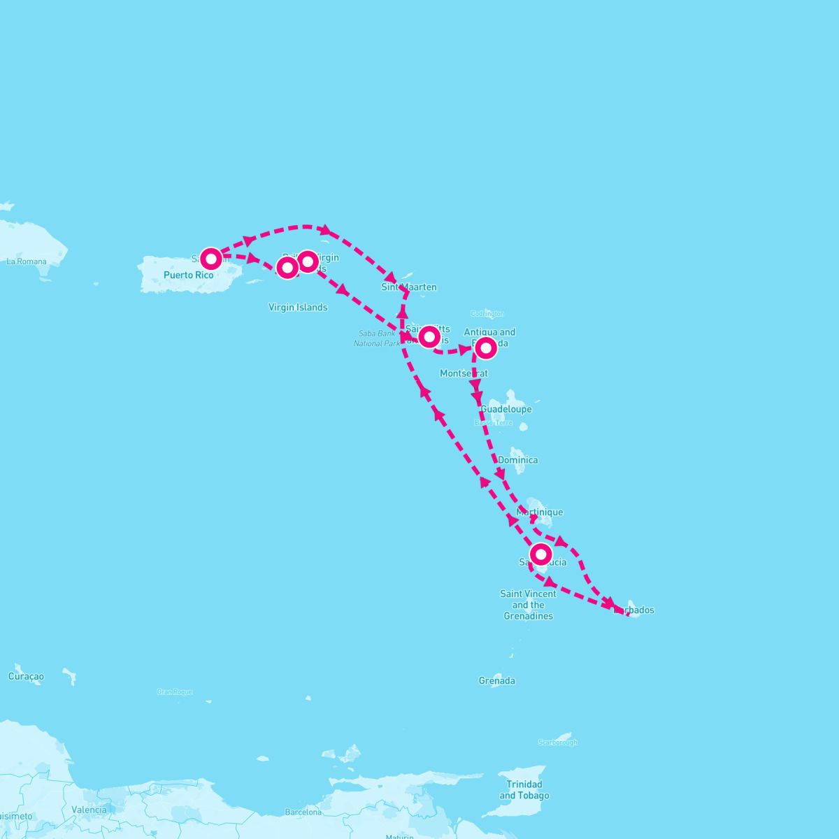 10 Night Sun-Soaked Seas & Saint Isles (San Juan Roundtrip)
