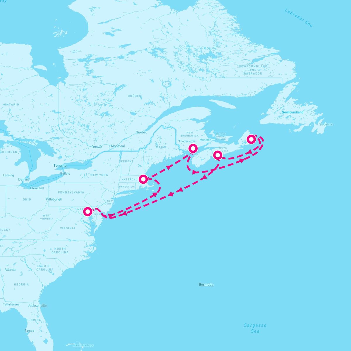9 Night Canada & New England (Baltimore Roundtrip)
