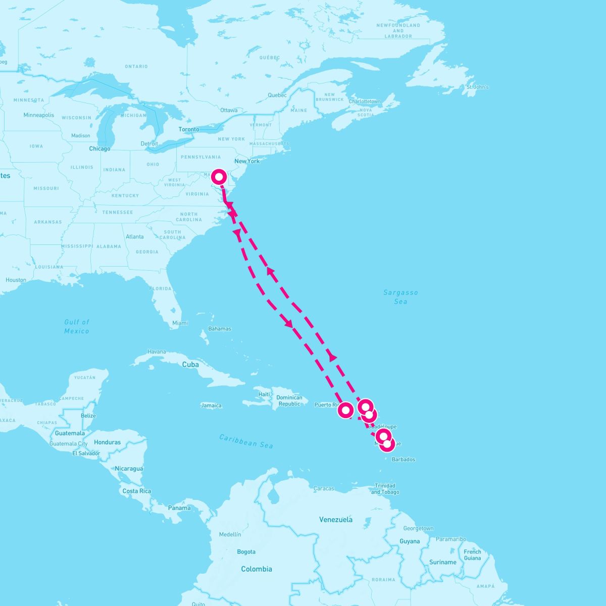 12 Night Southern Caribbean (Baltimore Roundtrip)