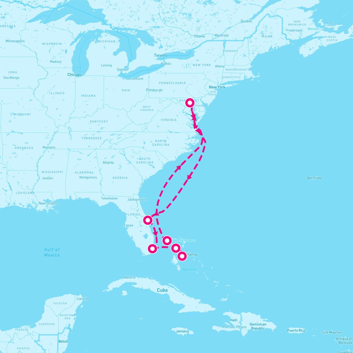 9 Night Bahamas & Perfect Day (Baltimore Roundtrip)