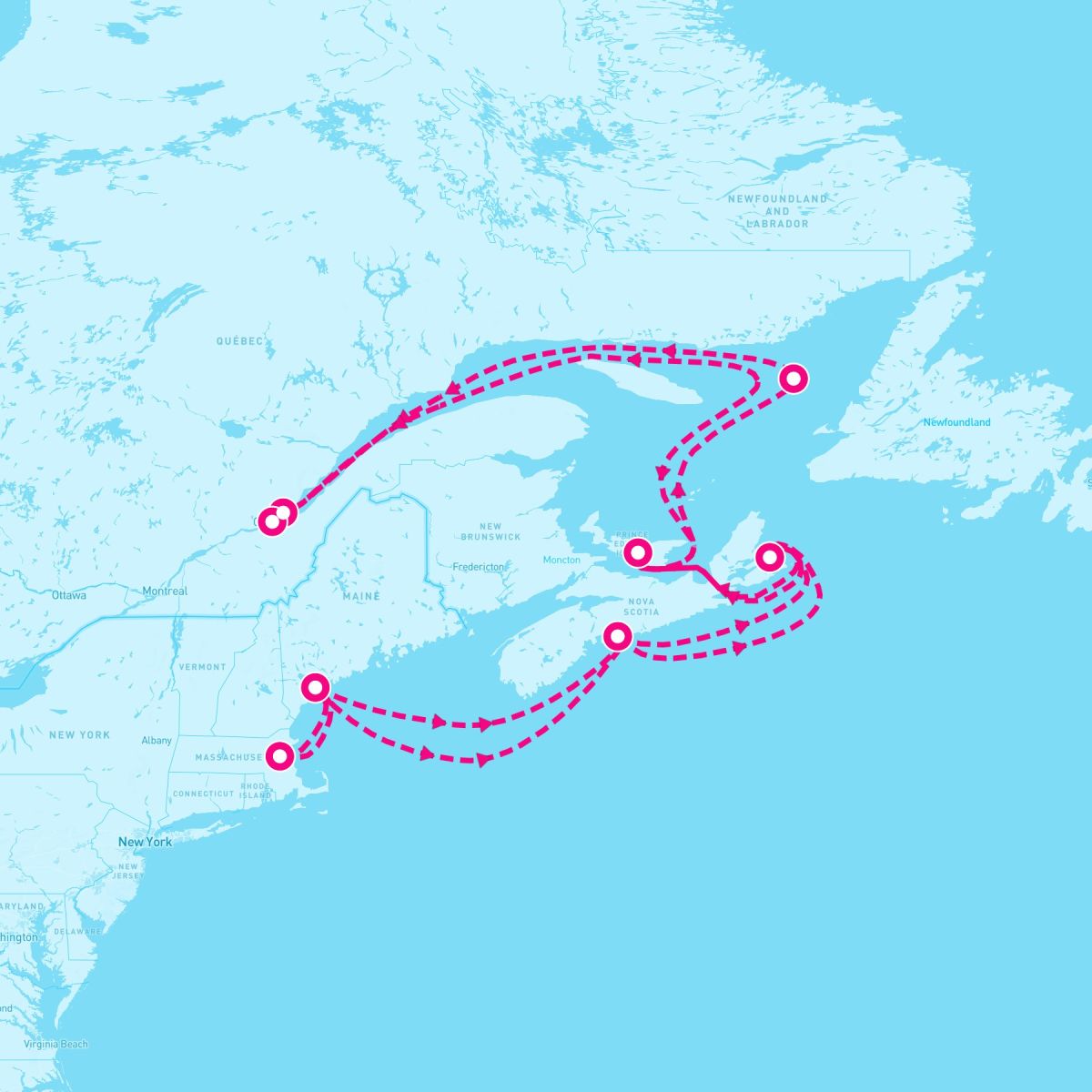 14 Night Canada & New England: Unesco Sites & Nights Collector (Boston Roundtrip)