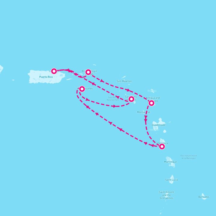 7 Night Southern Caribbean Holiday (San Juan Roundtrip)