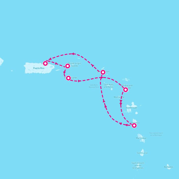 7 Night Southern Caribbean Holiday (San Juan Roundtrip)