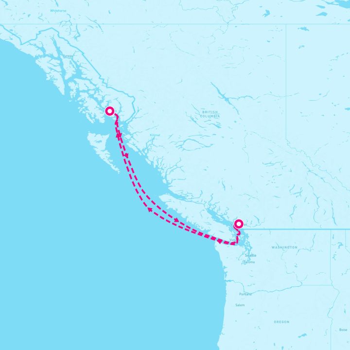 4 Night Alaska Sampler (Vancouver Roundtrip)