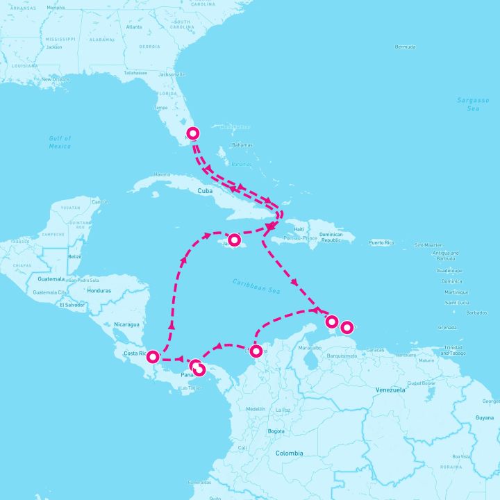12 Night Panama Canal With Costa Rica & Caribbean Holiday (Ft. Lauderdale Roundtrip)