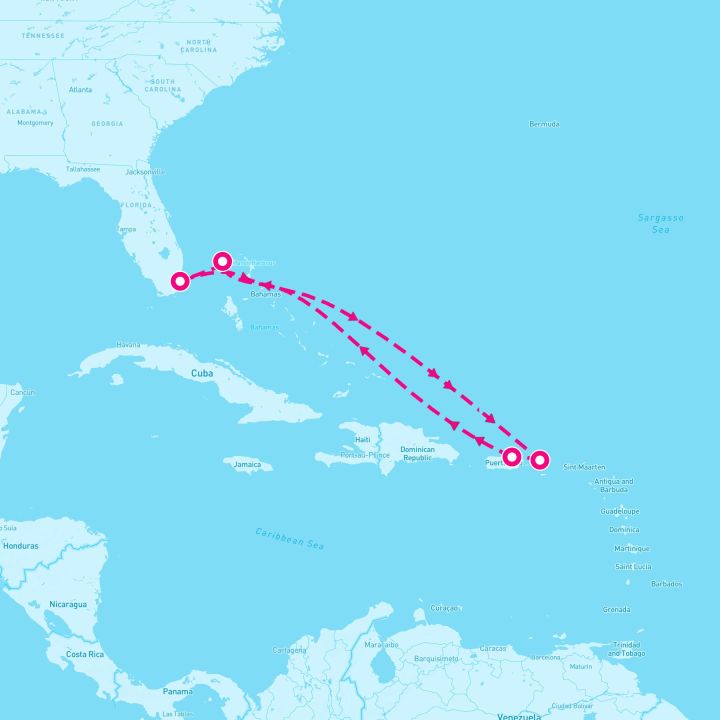 7 Night Eastern Caribbean (Miami Roundtrip)