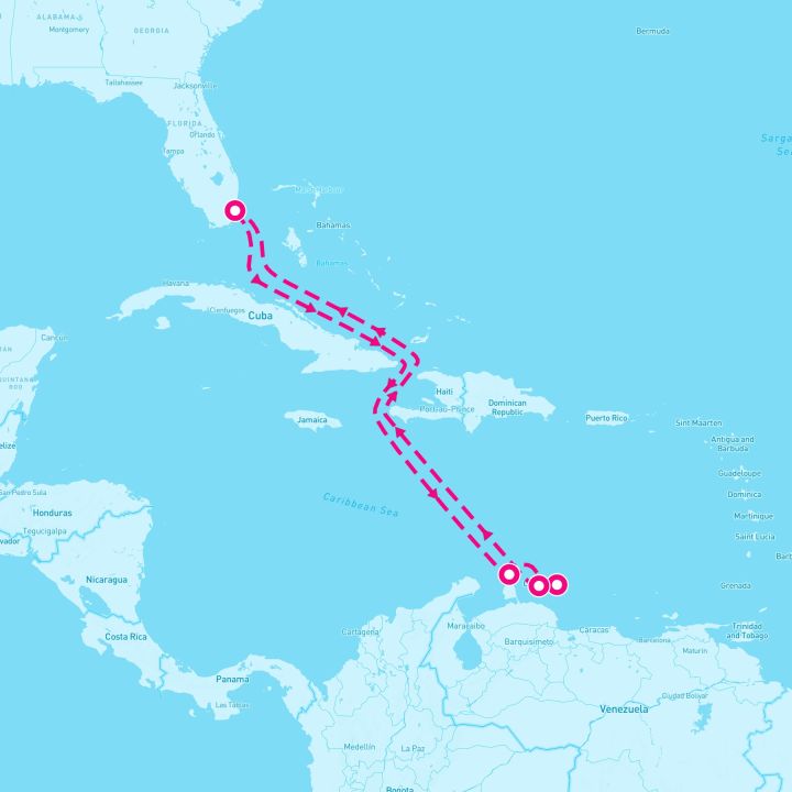 8 Night Southern Caribbean (Miami Roundtrip)