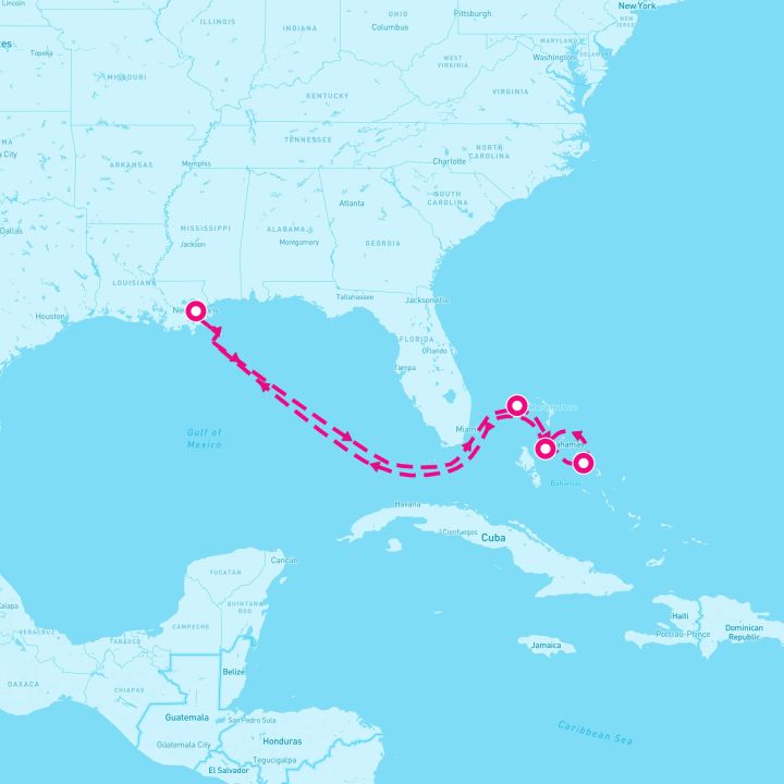 8 Night Eastern Caribbean (New Orleans Roundtrip)