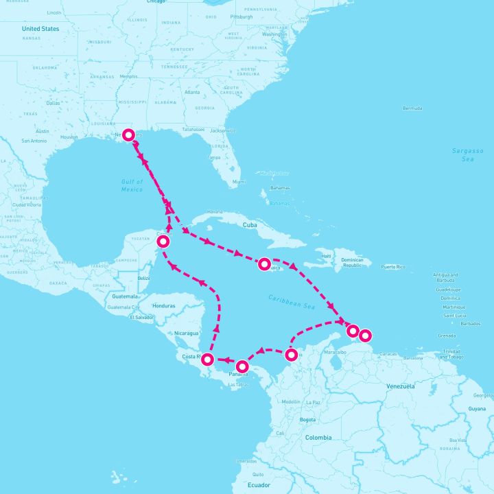 14 Night Panama Canal - Carnival Journeys (New Orleans Roundtrip)
