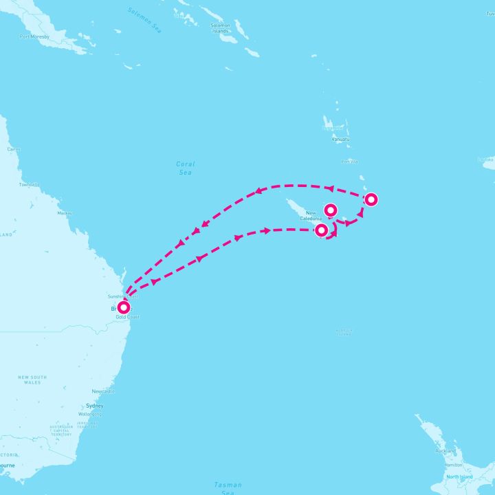 8 Night South Pacific (Brisbane Roundtrip)