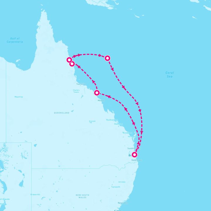 7 Night Great Barrier Reef (Brisbane Roundtrip)