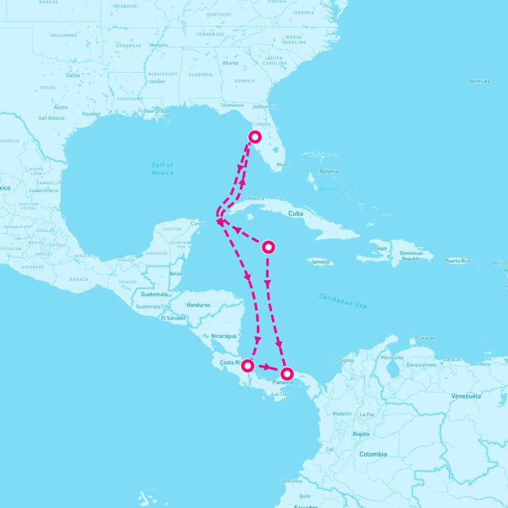8 Night Panama Canal (Tampa Roundtrip)