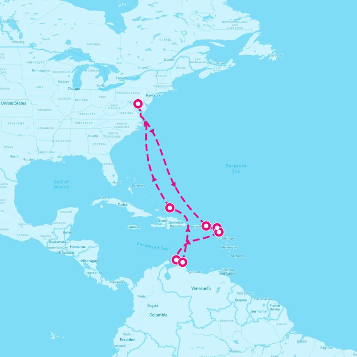 14 Night Southern Caribbean: Carnival Journeys (Baltimore Roundtrip)