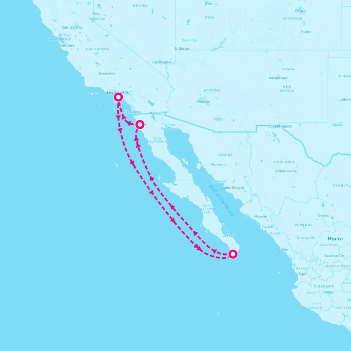 5 Night Mexican Riviera (Los Angeles Roundtrip)