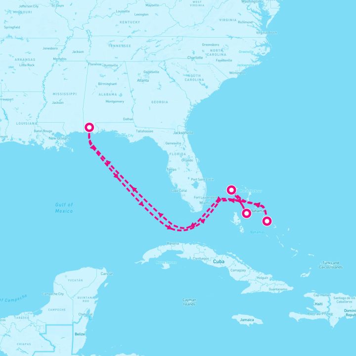 8 Night Bahamas (Mobile Roundtrip)