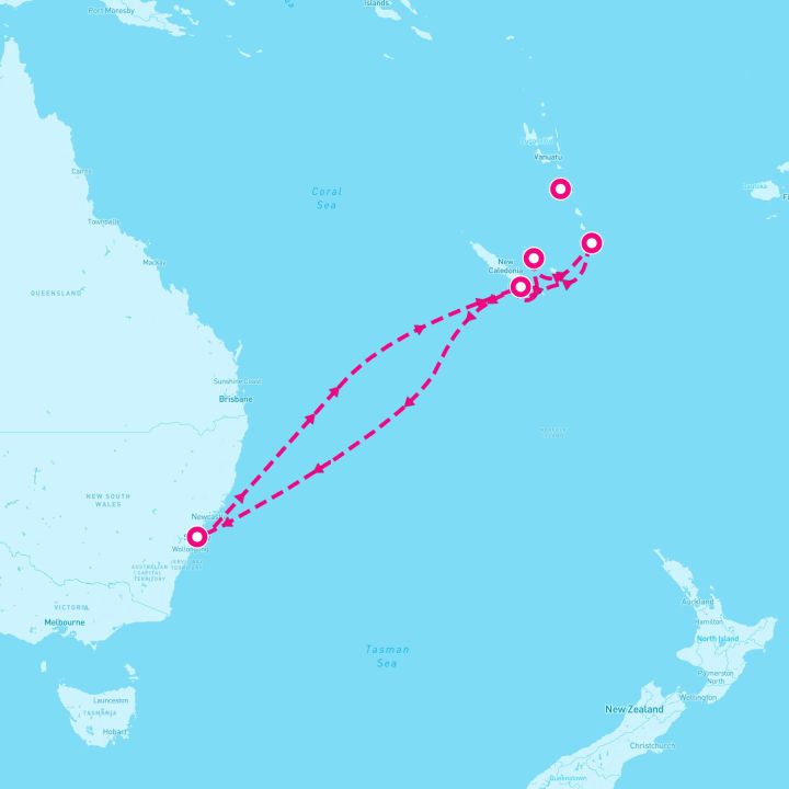 10 Night South Pacific (Sydney Roundtrip)