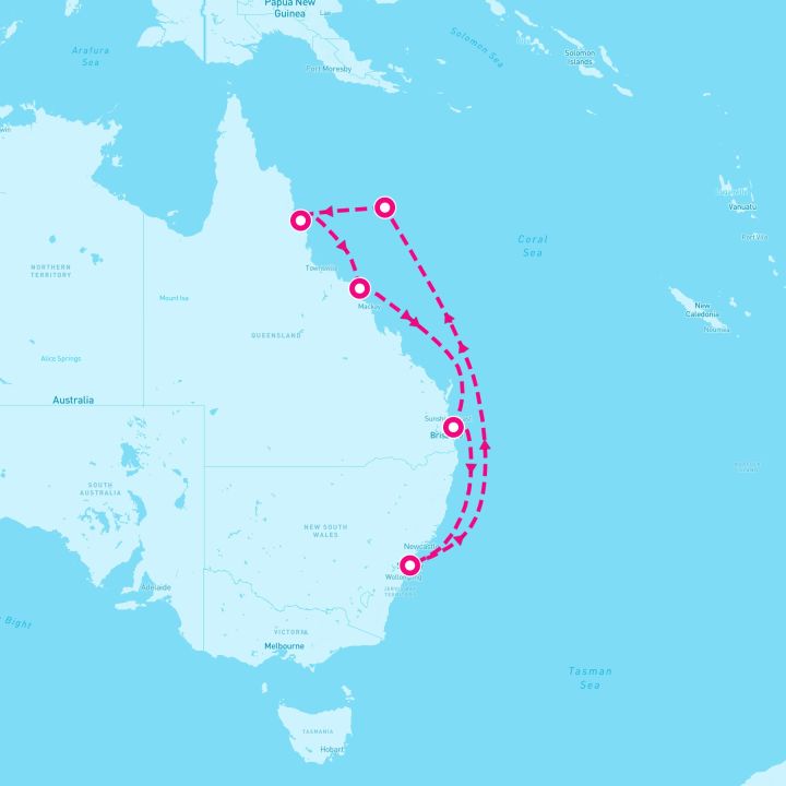 9 Night Great Barrier Reef (Sydney Roundtrip)