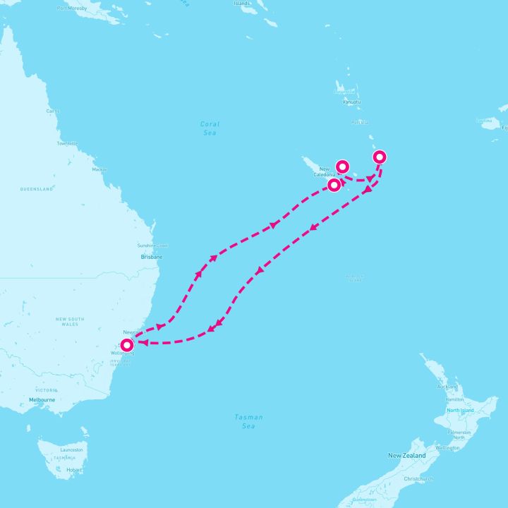 9 Night Vanuatu & New Caledonia (Sydney Roundtrip)