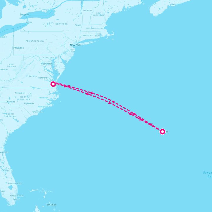 6 Night Bermuda (Norfolk Roundtrip)