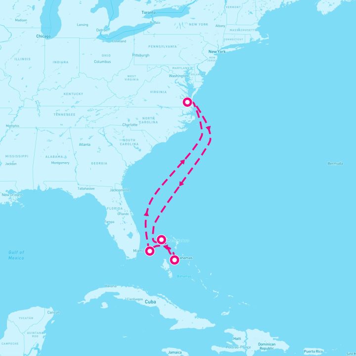 6 Night Bahamas (Norfolk Roundtrip)