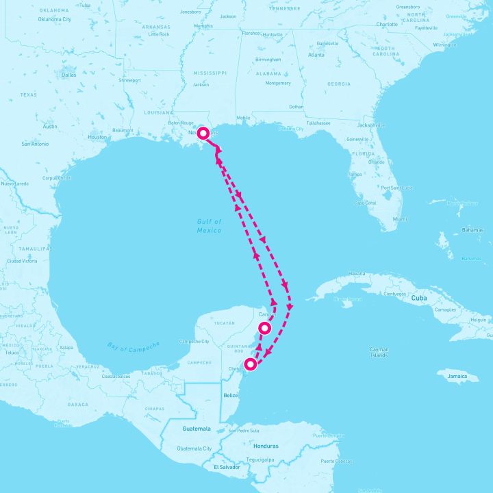 5 Night Western Caribbean (New Orleans Roundtrip)