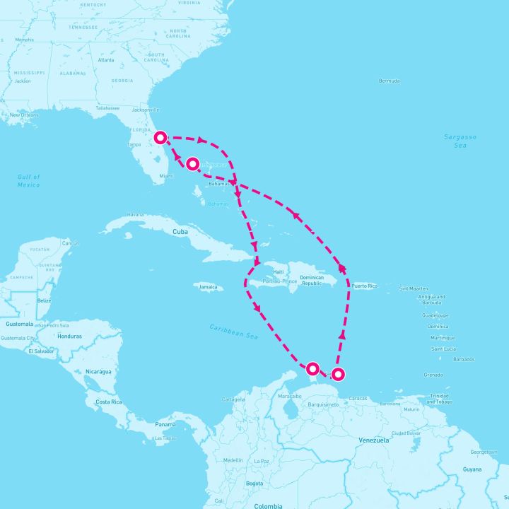 8 Night Southern Caribbean (Port Canaveral Roundtrip)
