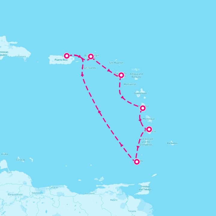 7 Night Southern Caribbean (San Juan Roundtrip)